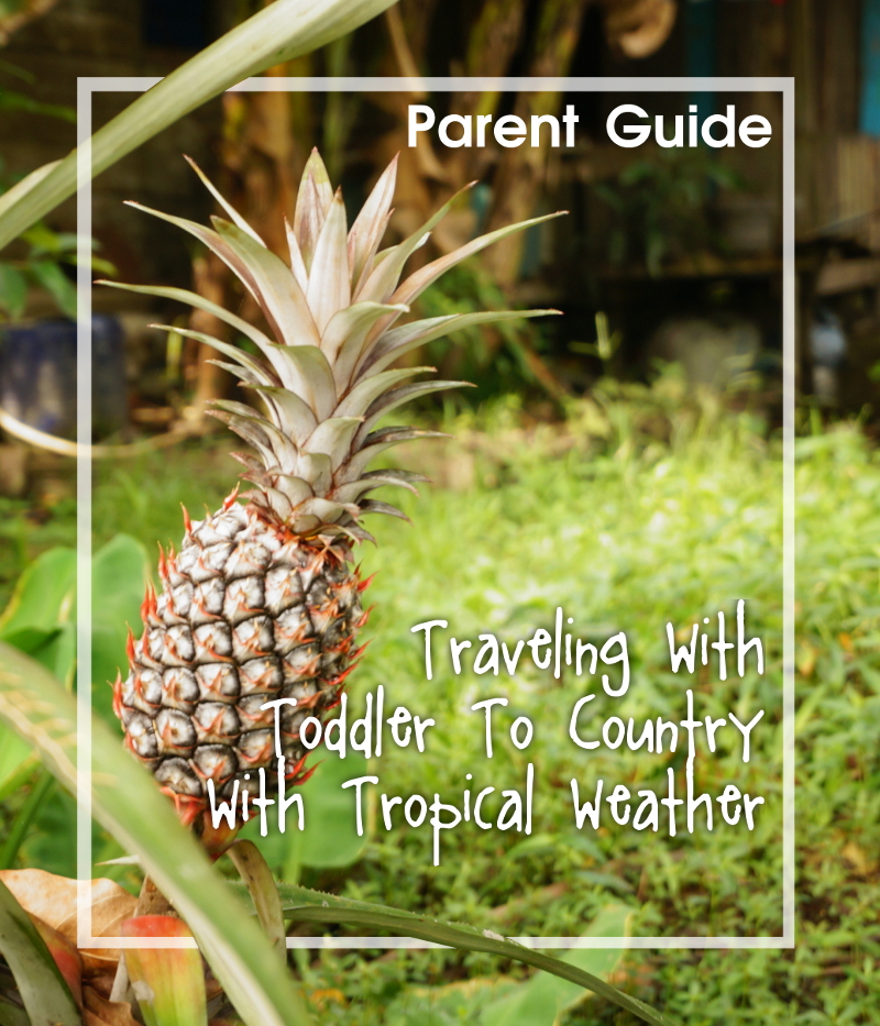 Parent guide: traveling with toddler to country with tropical weather